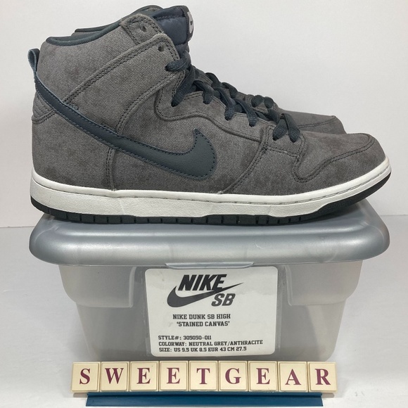 Nike Other - Nike Dunk SB High 'Stained Canvas'